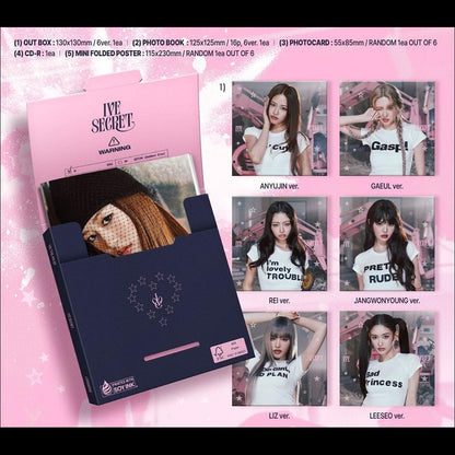 IVE [IVE SECRET] Digipack ver. / The 4th EP Album