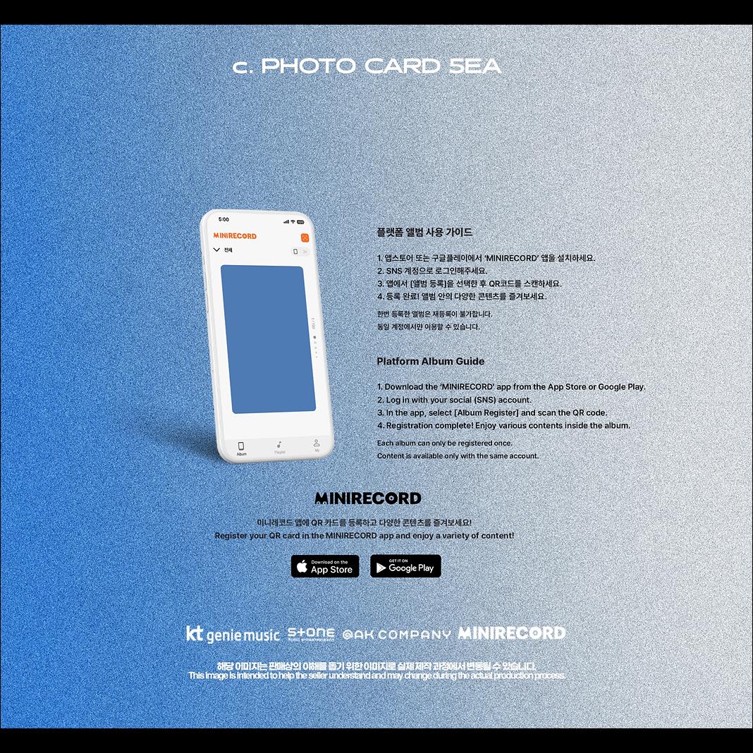 [Pre-order] CHOI SUNGYUN (GOLDEN CHILD) [BLUE MOON] 2nd Single Album + Free Gift