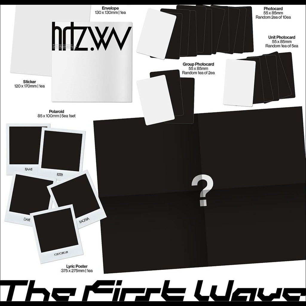 hrtz.wav [The First Wave] 1st Mini Album (hrtz ver.) + Free Gift