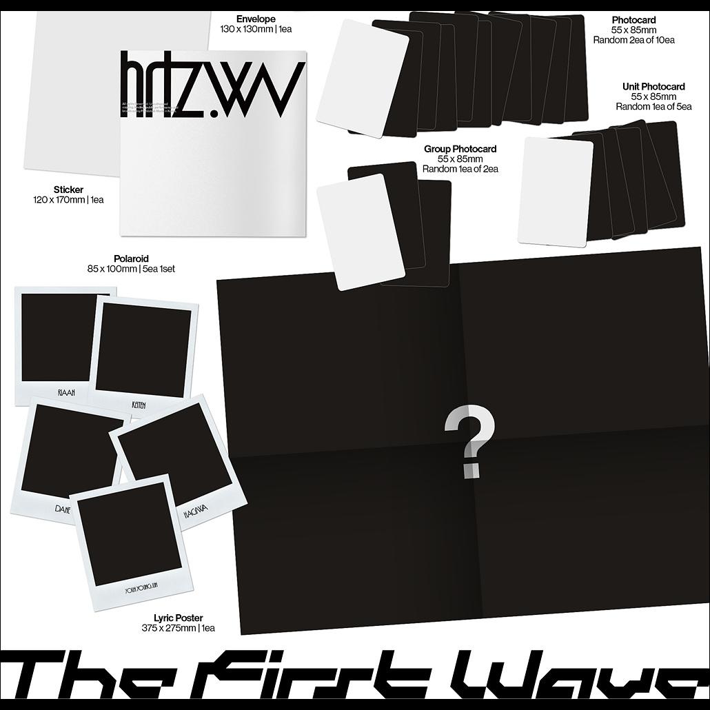 hrtz.wav [The First Wave] 1st Mini Album (hrtz ver.) + Free Gift