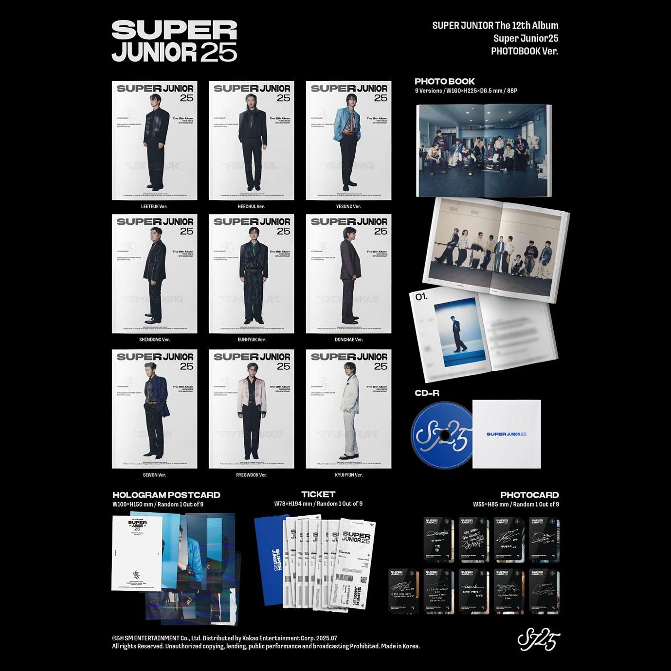 SUPER JUNIOR [Super Junior25] Photobook Ver.
