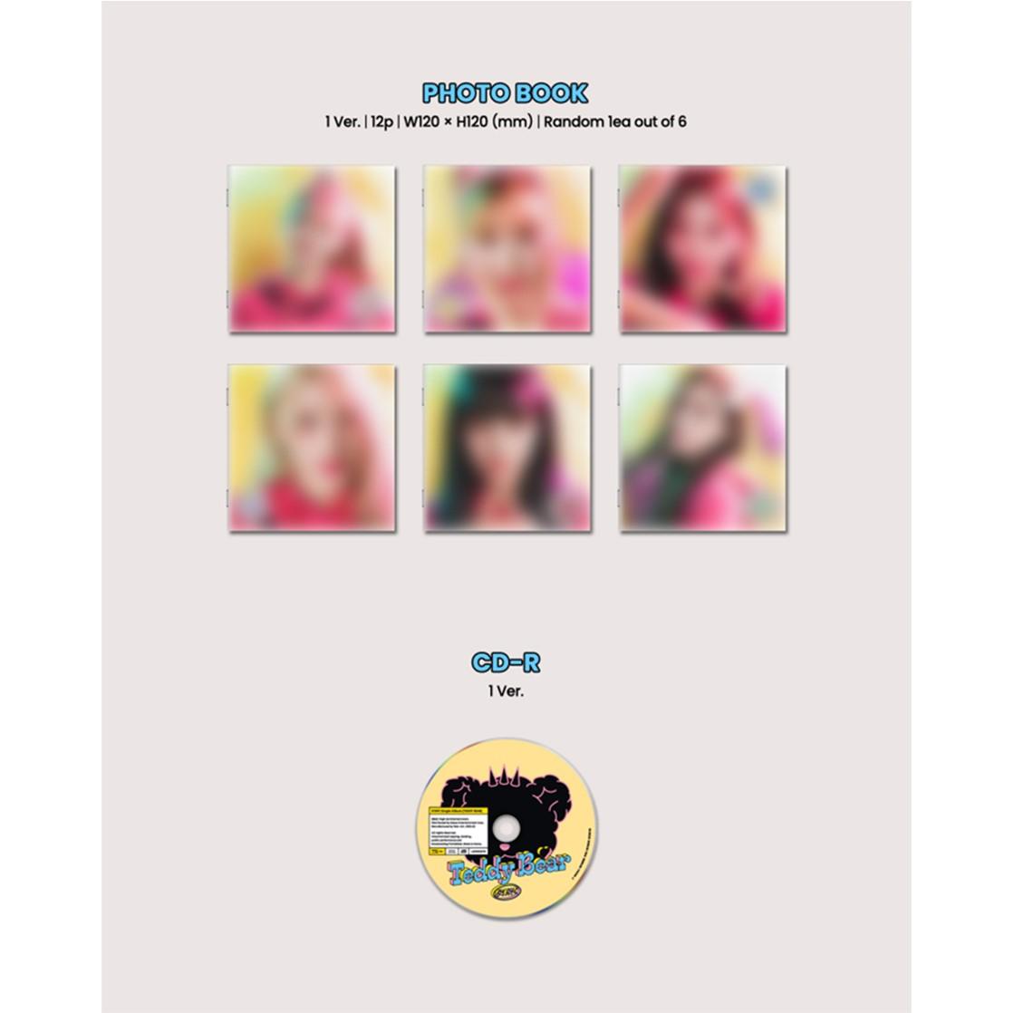 STAYC - Teddy Bear Album (Digipack Ver.)