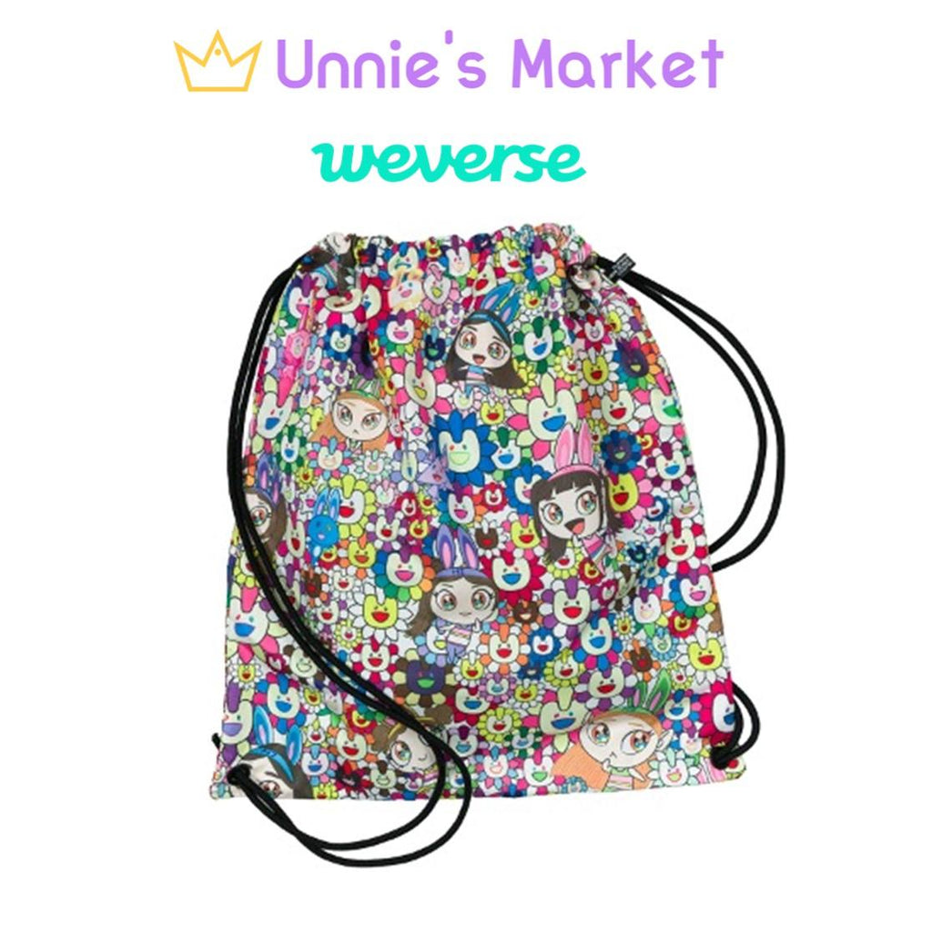 NewJeans 'Supernatural' NJ X MURAKAMI Drawstring Bag ver.