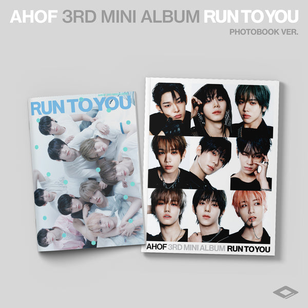 AHOF [RUN TO YOU] PHOTOBOOK Ver. / 3rd Mini Album + Free Gift