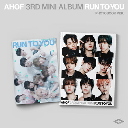 AHOF [RUN TO YOU] PHOTOBOOK Ver. / 3rd Mini Album + Free Gift