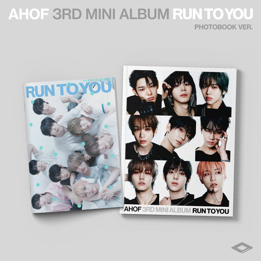 AHOF [RUN TO YOU] PHOTOBOOK Ver. / 3rd Mini Album + Free Gift
