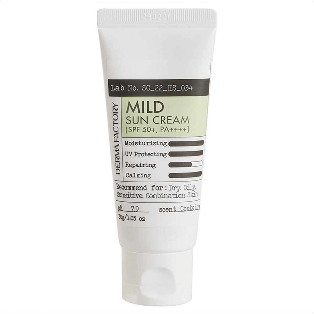 Derma Factory Mild Cypress Sunscreen SPF50+ PA++++, 30g