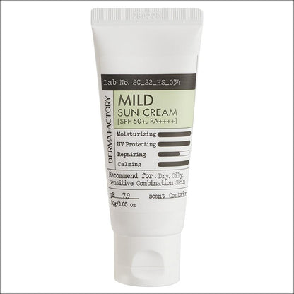 Derma Factory Mild Cypress Sunscreen SPF50+ PA++++, 30g