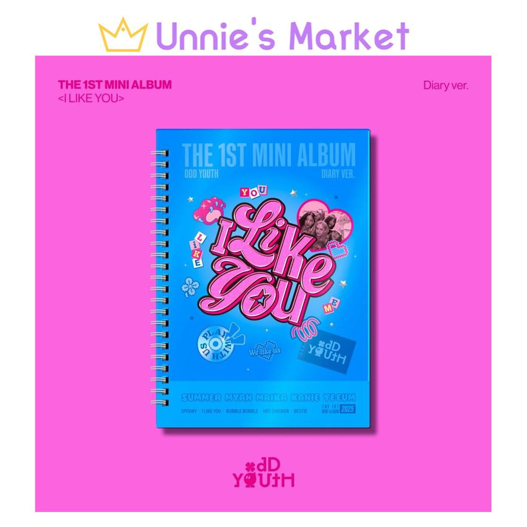 ODD YOUTH - I LIKE YOU Diary ver. / THE 1ST MINI ALBUM