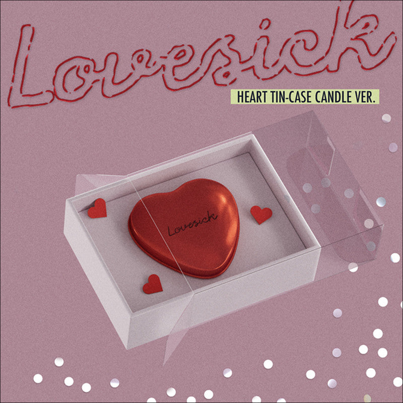 [Pre-order] CHAERYEONG (ITZY) [Lovesick] Heart Tin-case Candle Ver. Official Sealed K-pop + Free Gift