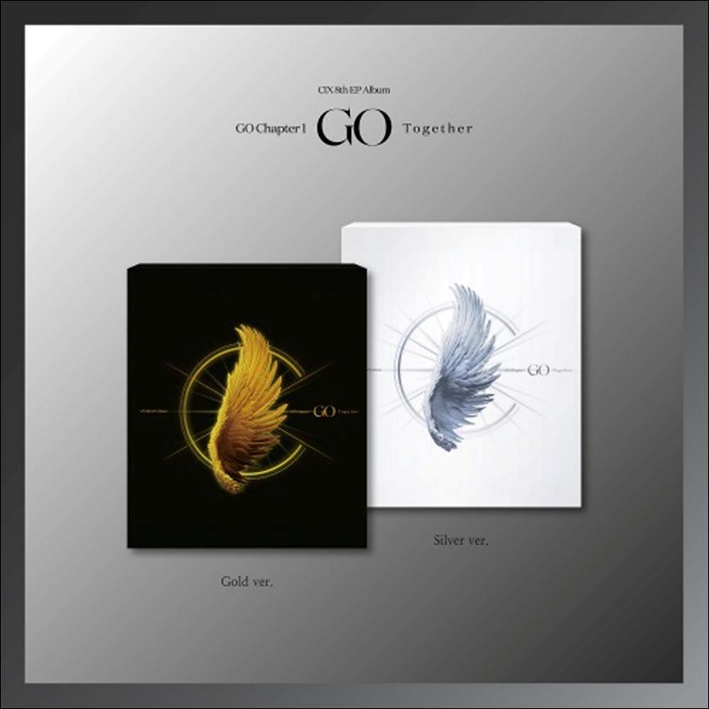 CIX [GO Chapter 1 GO Together] 8th Mini Album (Gold ver. / Silver ver.)