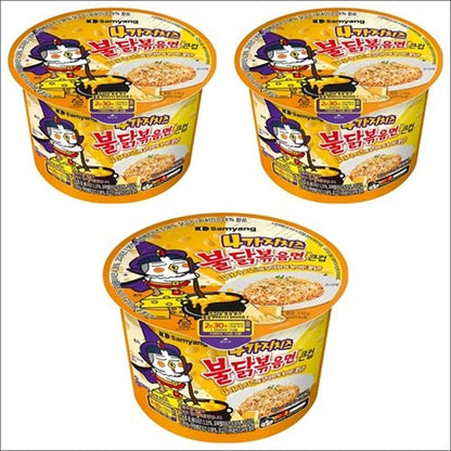 Samyang Buldak Ramen (4 Types of Cheese Flavor) 110g Big Cup