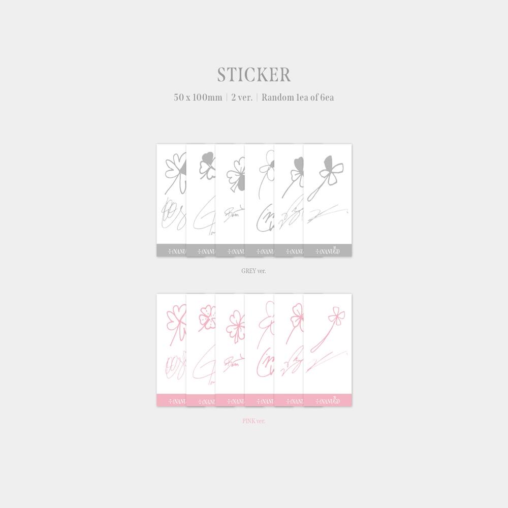 JUST B <÷ (NANUGI)> Grey ver. / Pink ver.