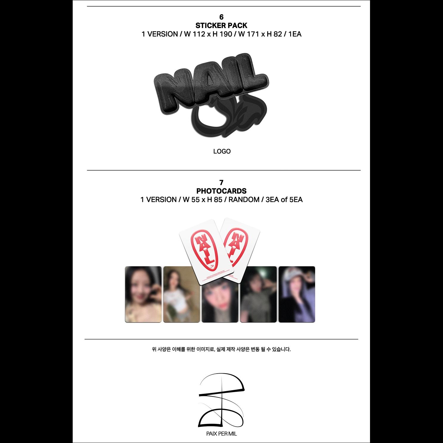 Yves - NAIL [Limited Edition ver.] : MD Album + Free Gift