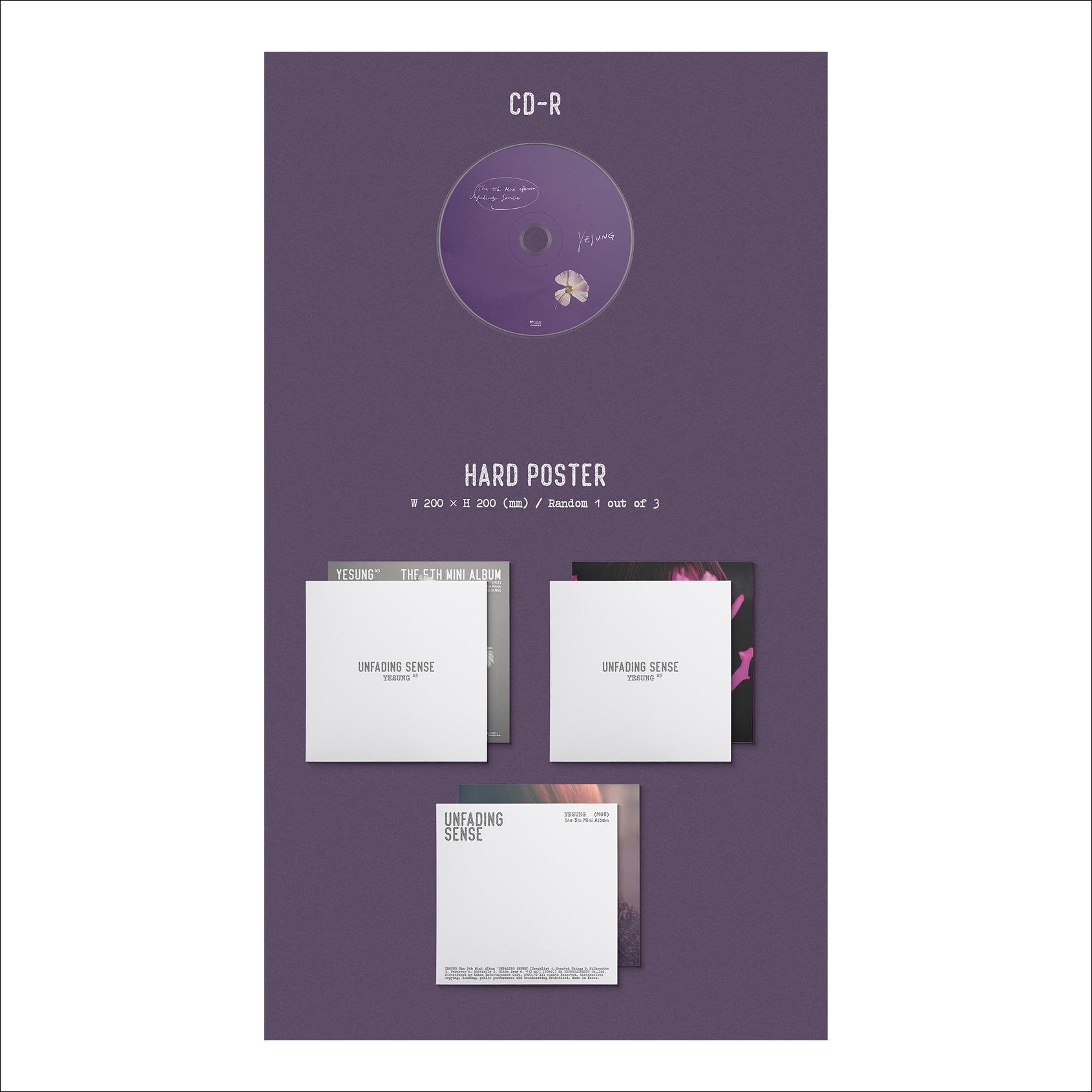 [Special Ver.] YESUNG(Super Junior) - Unfading Sense +Free Gift