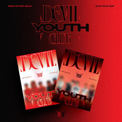 [Pre-order] MCND 7th Mini Album Devil Youth Club (Devil Ver. / Youth Ver.) KPOP Sealed + Free Gift