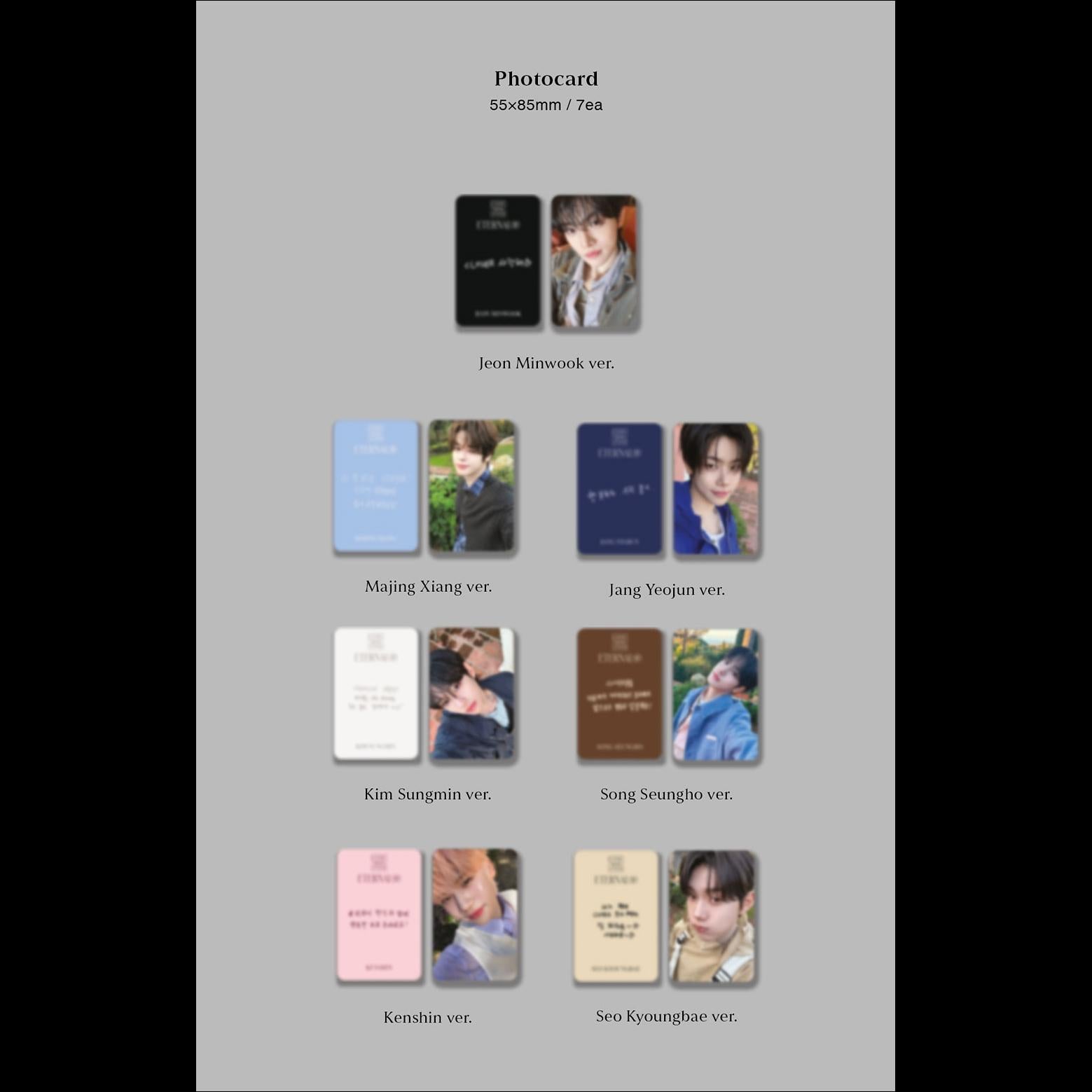 CLOSE YOUR EYES [ETERNALT] POCA ALBUM The 1st Mini Album