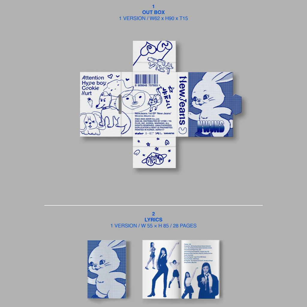 NewJeans - New Jeans Weverse Ver.