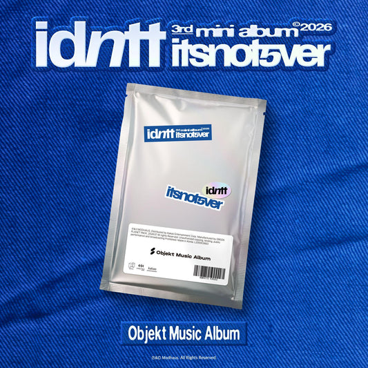 idntt [itsnotover] Objekt Music ver. 3rd Mini Album + Free Gift