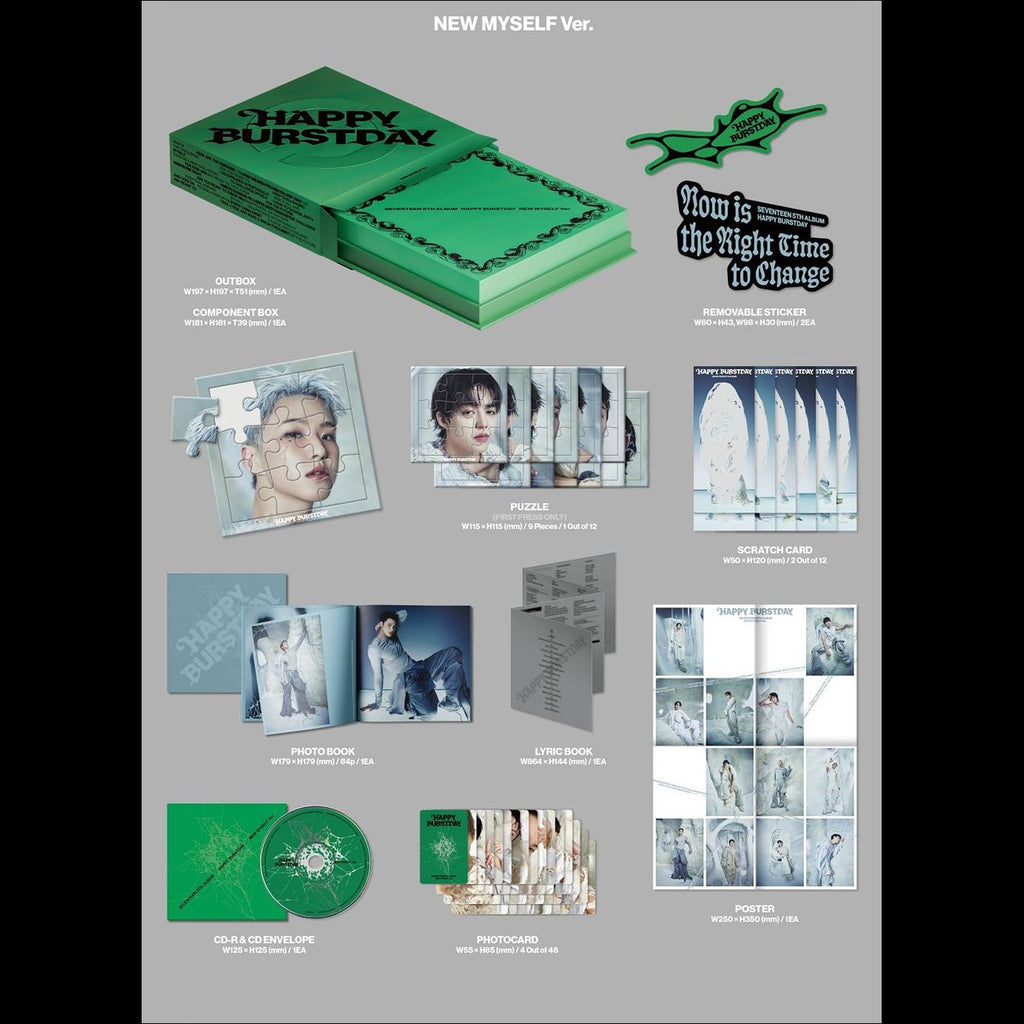 SEVENTEEN - HAPPY BURSTDAY / 5th Album