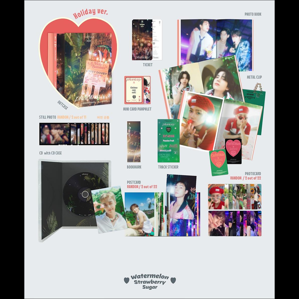 THE BOYZ - PHANTASY Christmas in August Album