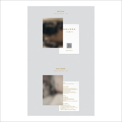 JUNGKOOK(BTS) GOLDEN SET + Weverse Albums Ver.