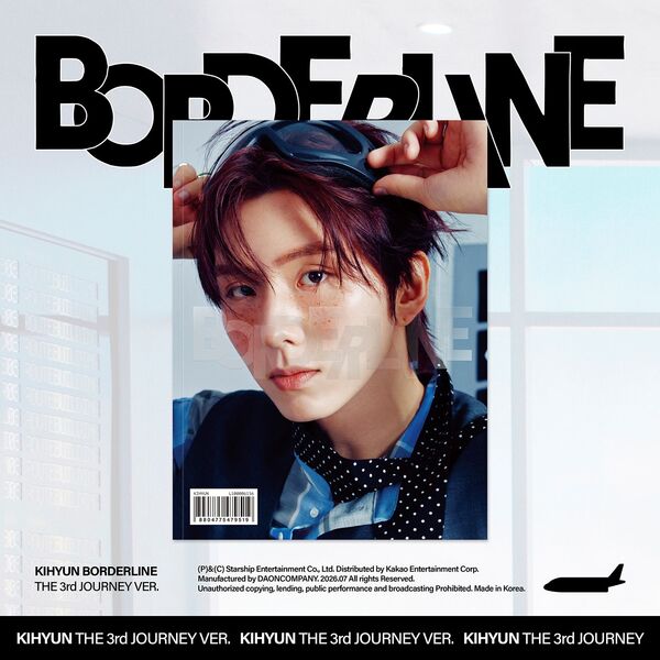 KIHYUN (MONSTA X) [BORDERLINE] THE 3rd JOURNEY Ver. + Free Gift