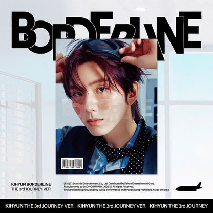KIHYUN (MONSTA X) [BORDERLINE] THE 3rd JOURNEY Ver. + Free Gift