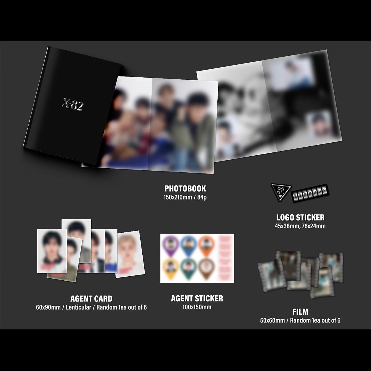 82MAJOR [X-82] 2nd Mini Album