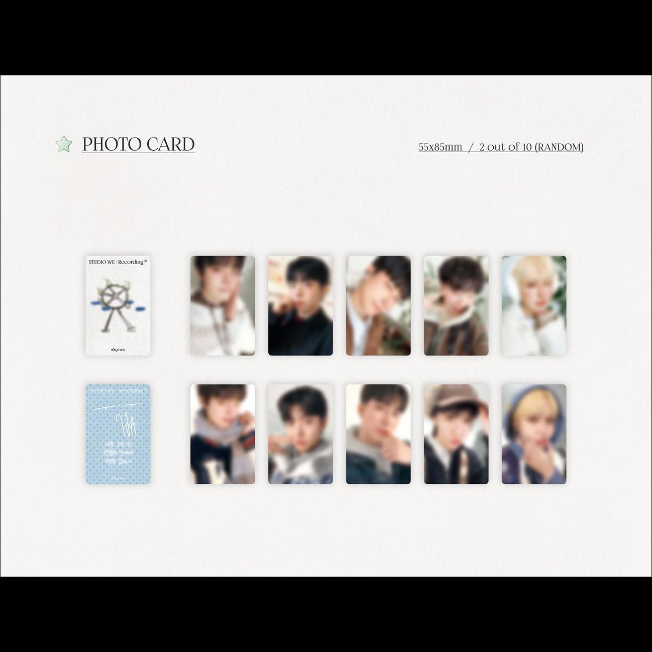 ONEWE - STUDIO WE : Recording #4 + Free Gift