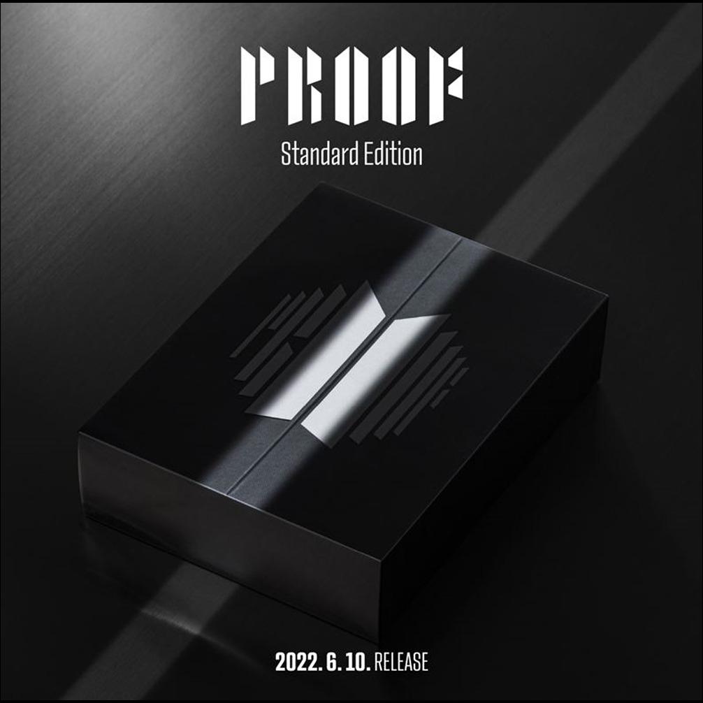[Ready Stock/Poster option] BTS - Proof Standard Edition + Free Gift (fanmade photocard 1EA)