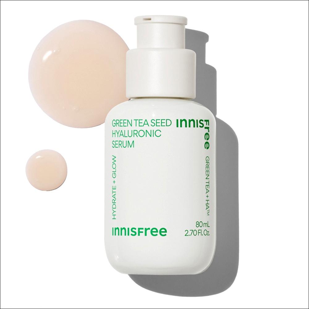 innisfree Green Tea Seed Hyaluronic Serum (80ml – 1 Bottle / New Formula)