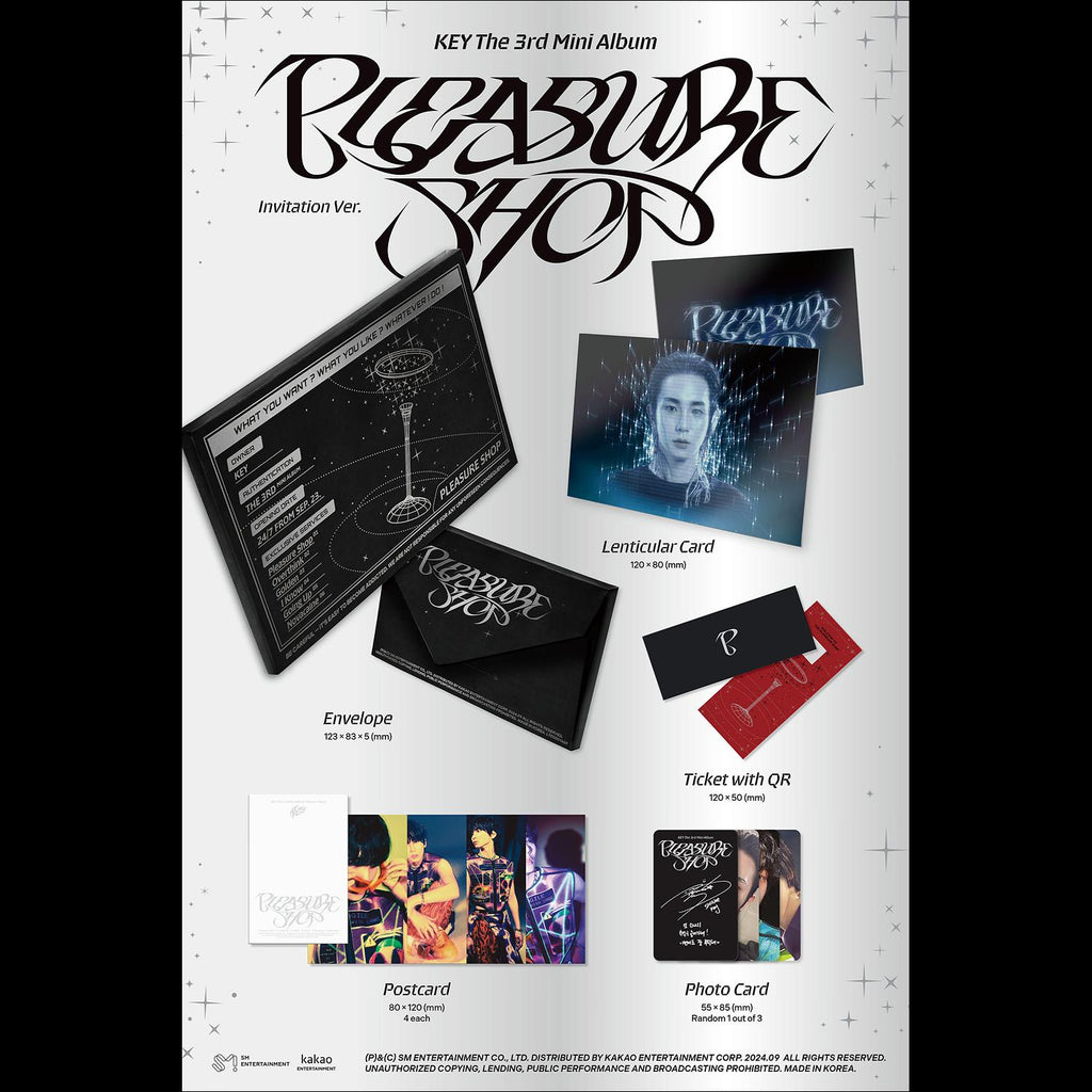 KEY Pleasure Shop QR ver. (Invitation ver.) / Smini ver.