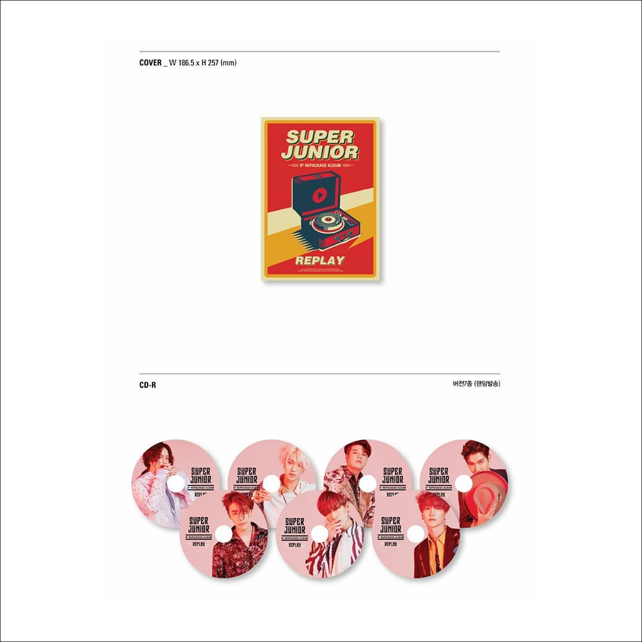 Super Junior - Replay 8th Repackage Album