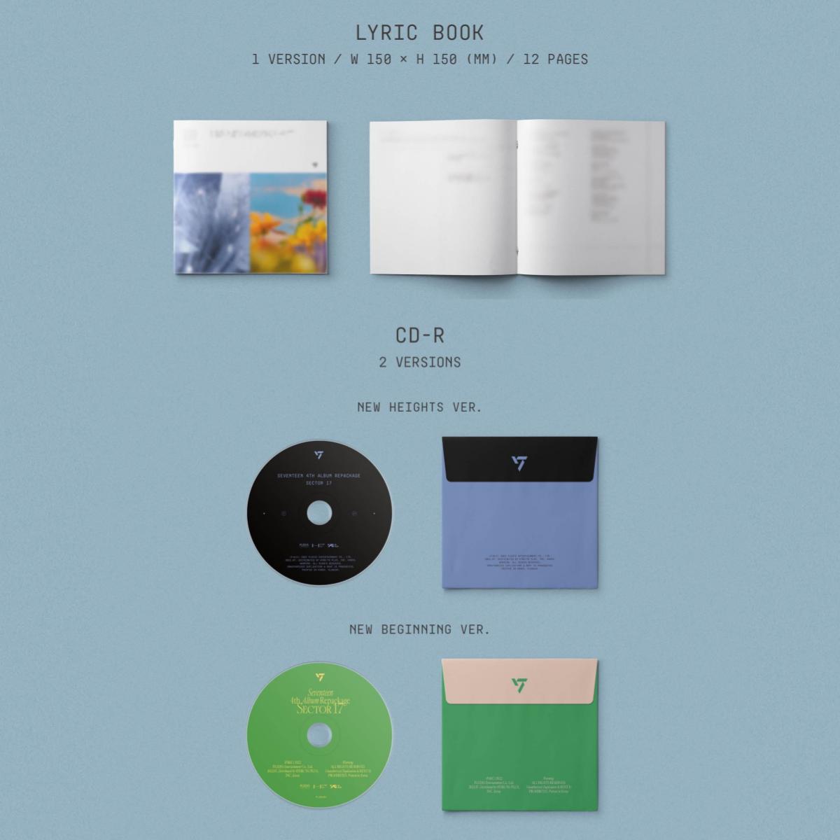 SEVENTEEN - SECTOR 17 4th Repackage Album