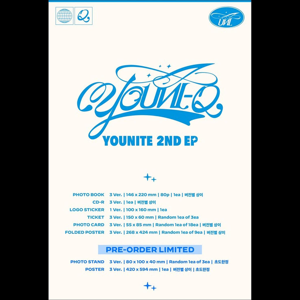 YOUNITE [YOUNI-Q] 2nd Mini Album