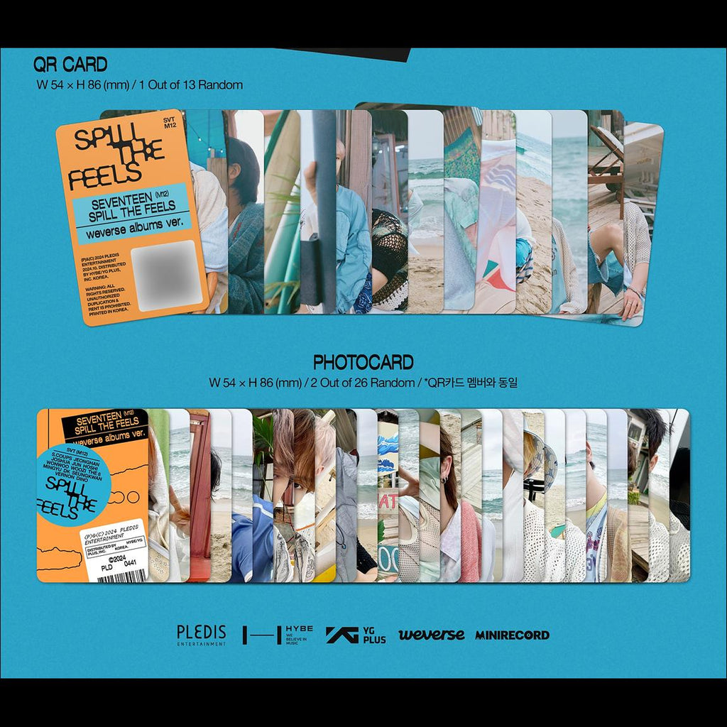 SEVENTEEN - Spill The Feels 12th Mini Album Weverse Albums ver.