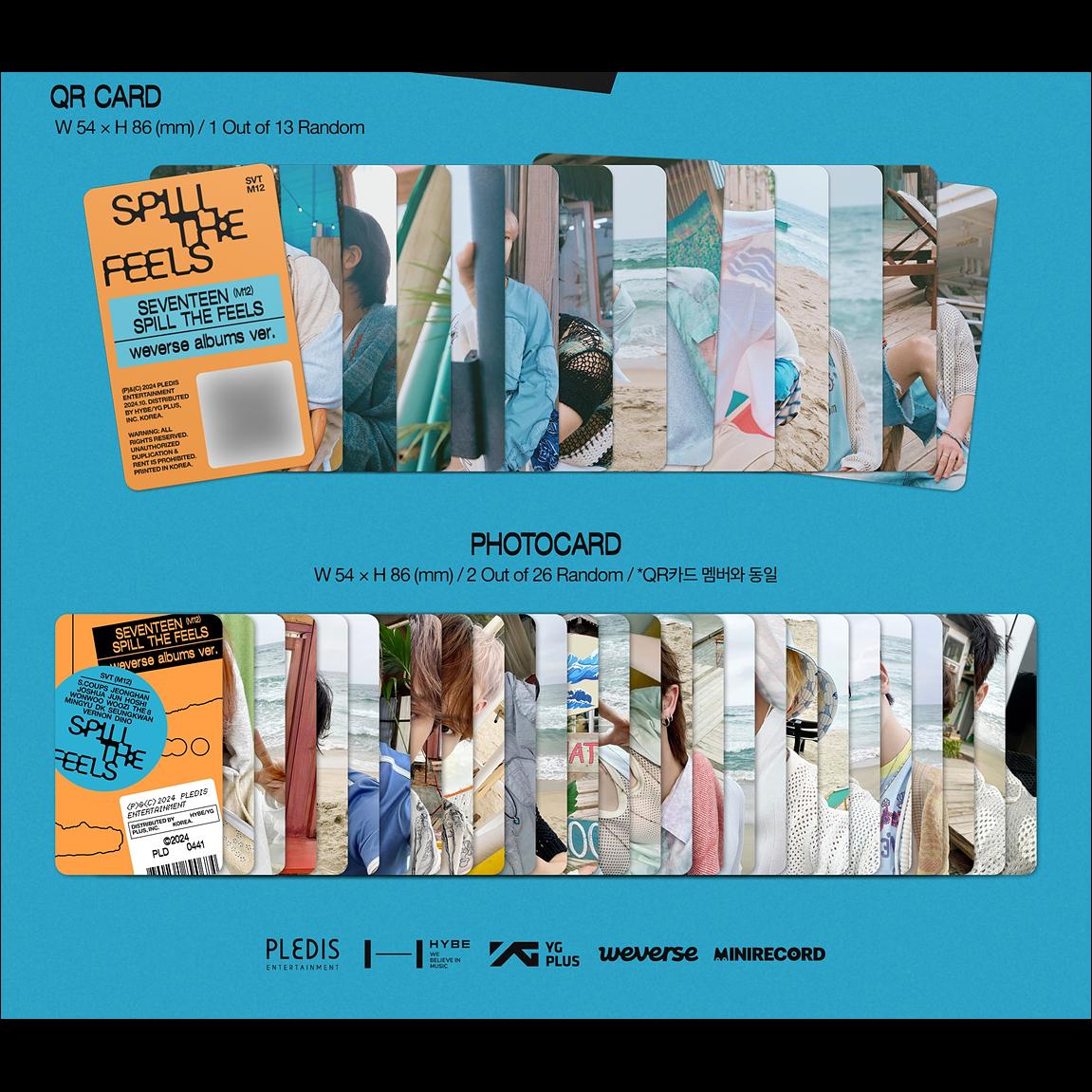 SEVENTEEN - Spill The Feels 12th Mini Album Weverse Albums ver.