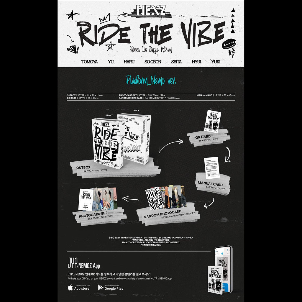 NEXZ - Ride the Vibe (Platform_Nemo ver.)