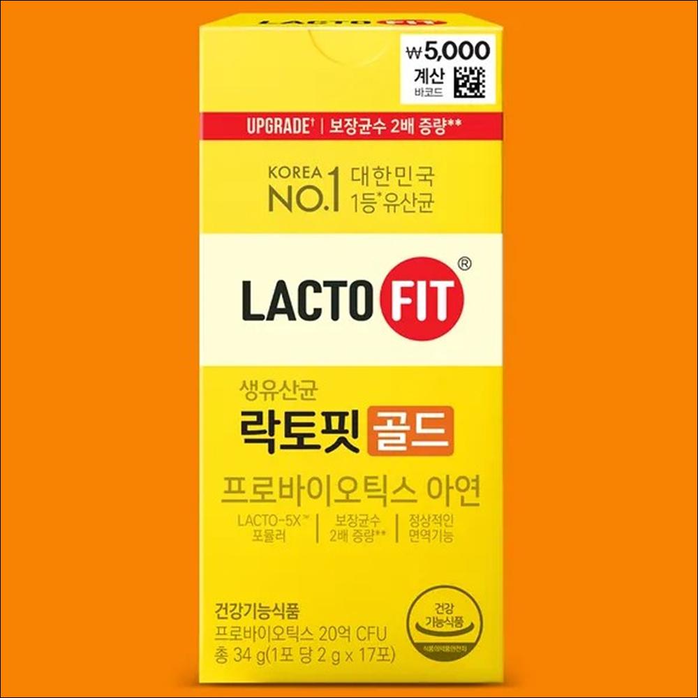 Chong Kun Dang Health LACTO FIT GOLD 17~102 PCS