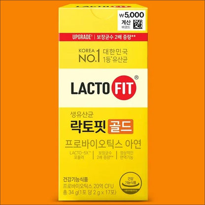 Chong Kun Dang Health LACTO FIT GOLD 17~102 PCS