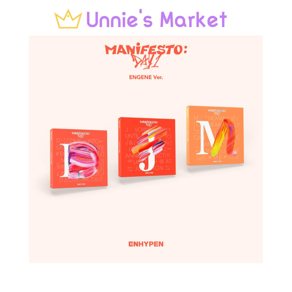 ENHYPEN : MANIFESTO : DAY 1 ENGENE Ver.