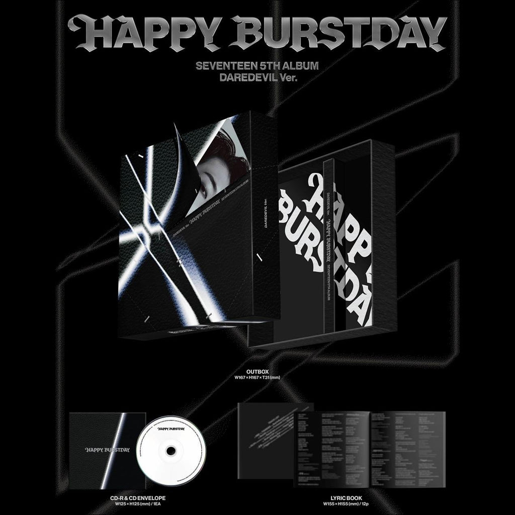 SEVENTEEN - HAPPY BURSTDAY DAREDEVIL Ver. / 5th Album