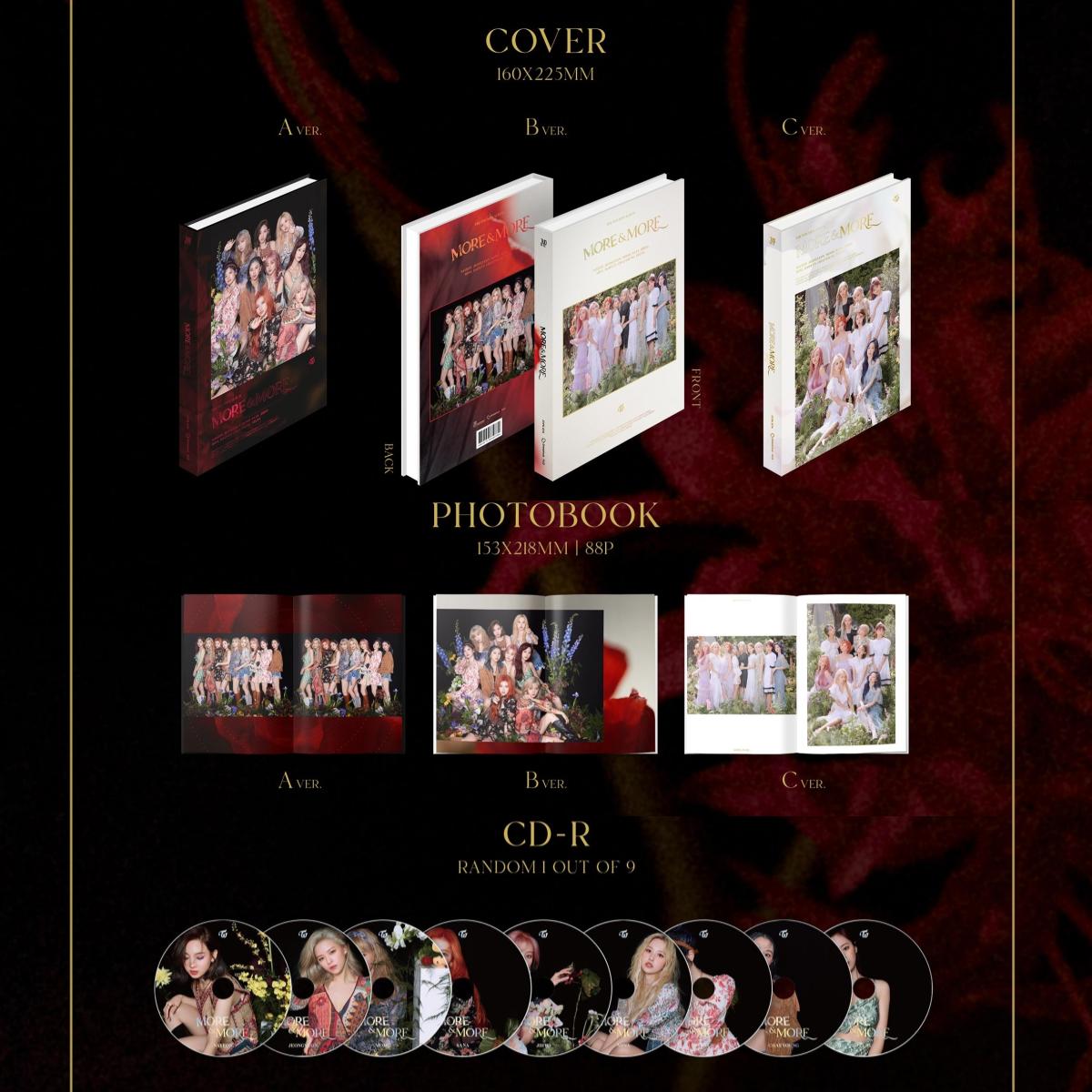 TWICE - MORE & MORE Album