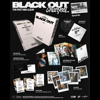 [Special ver.] Chanyeol (EXO) - BLACK OUT 1st Mini Album
