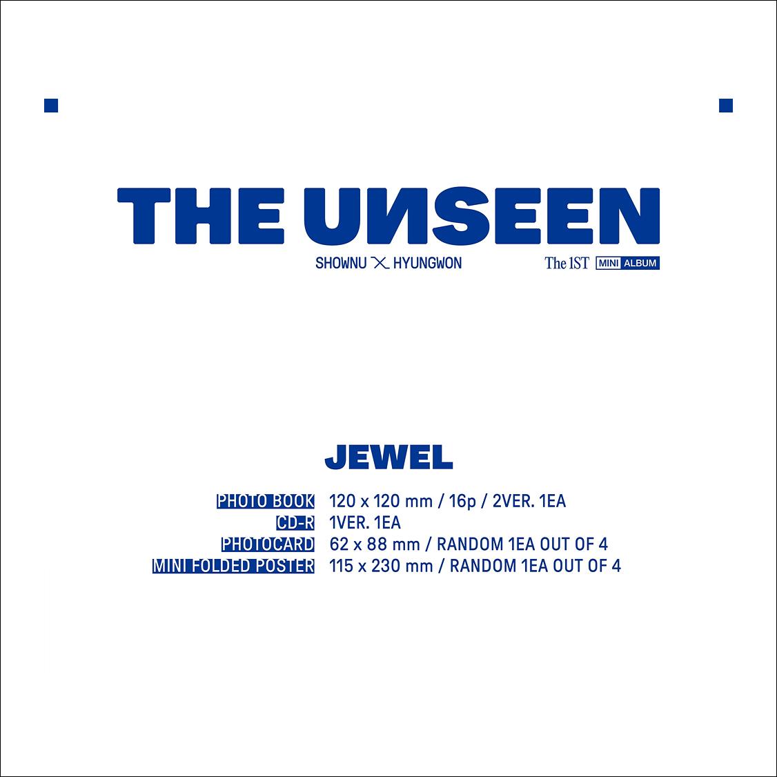 SHOWNU X HYUNGWON - THE UNSEEN Jewel Ver. Limited Edition