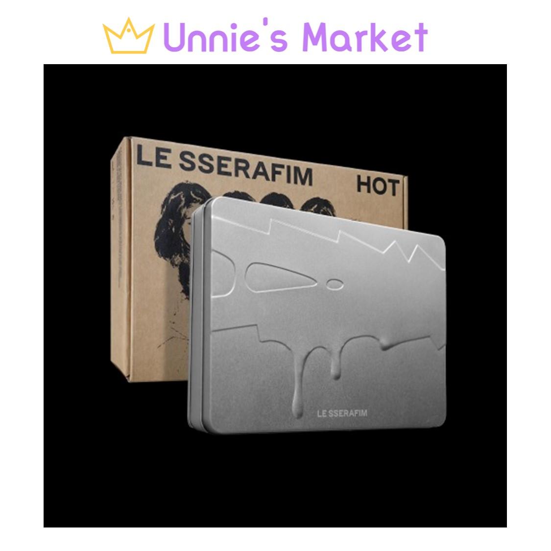 LE SSERAFIM - HOT (TIN CASE ver.) / 5th Mini Album