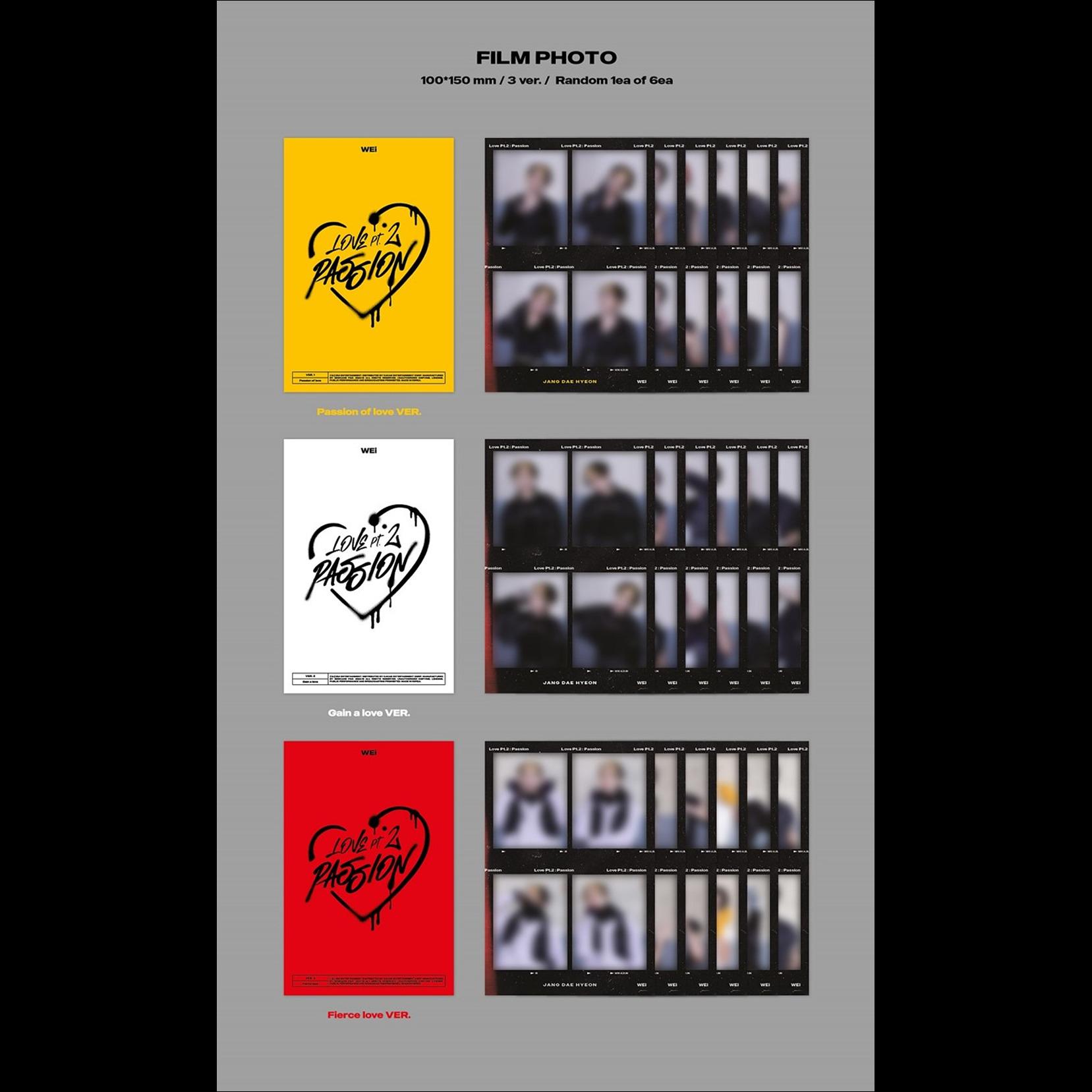 WEi Love Pt.2 : Passion 5th Mini Album