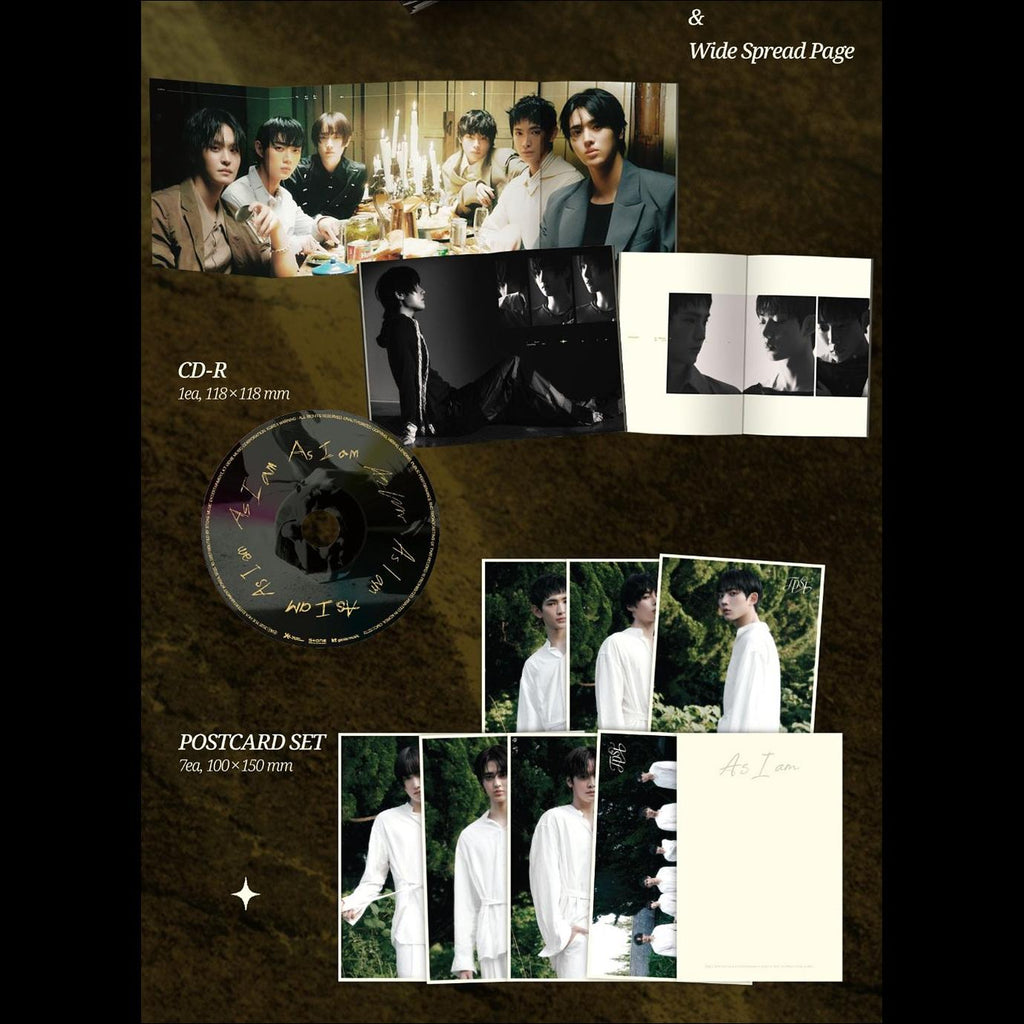 TEMPEST - As I am Photobook ver. / 7th Mini Album + Free Gift