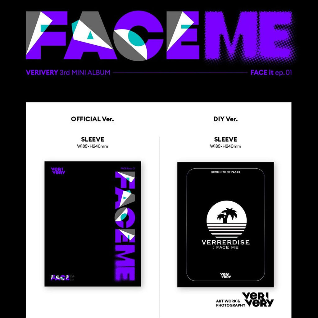VERIVERY [FACE ME] 3rd Mini Album (Official Ver.)